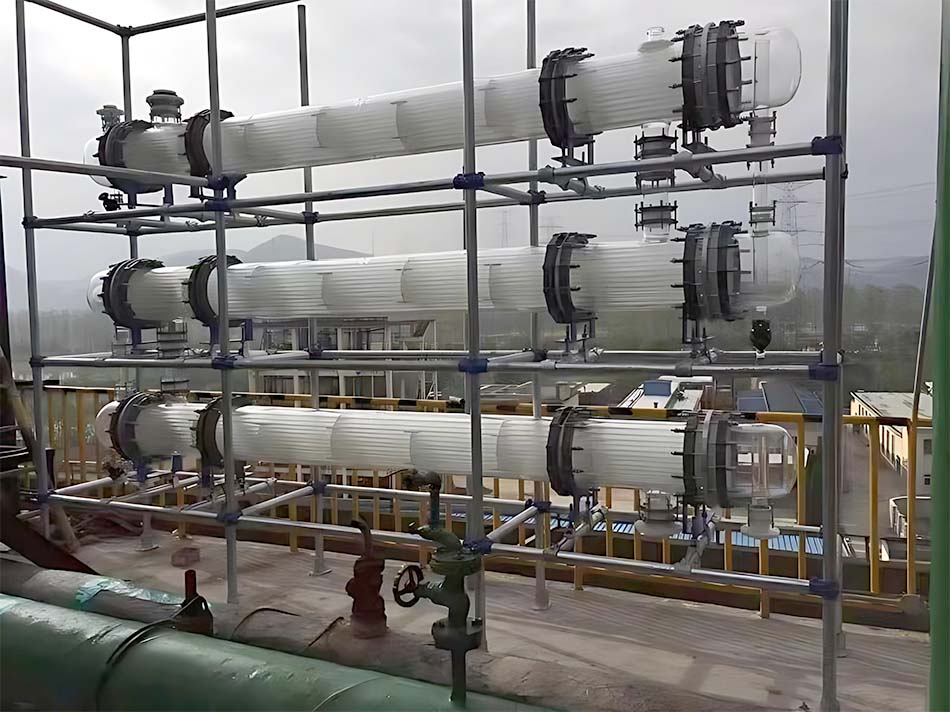 Glass Shell Tube Thermal Condenser