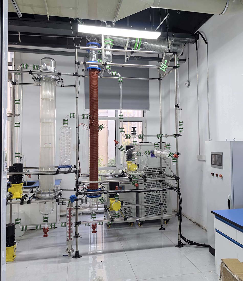Jacketed Glass Evaporation Distillation System