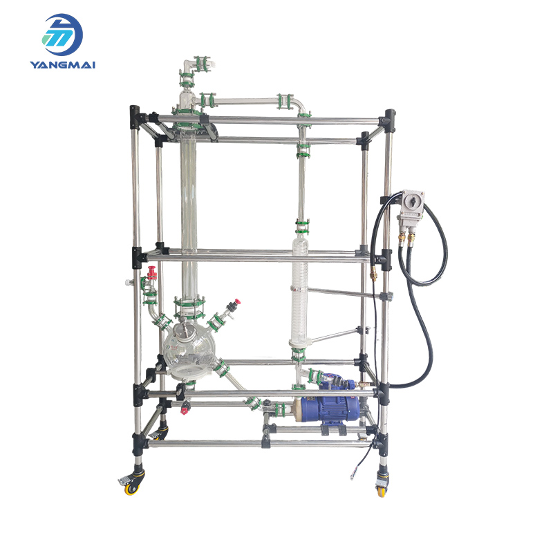 Laboratuvar Atık Gazı Arıtımı ve Kimyasal Emilim için 10 Litrelik Cam Gaz Yıkama Sistemi